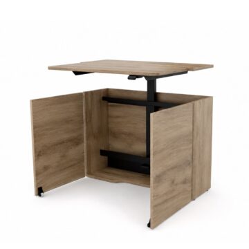 Bureau rabattable assis debout Home Office