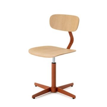Chaise d’atelier Typo réglable en hauteur
