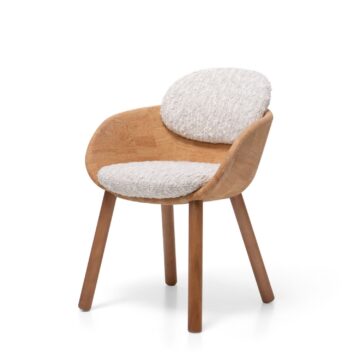Chaise restaurant design Cross 4 pieds bois