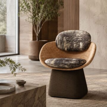 Chaise restaurant design Cross ambiance