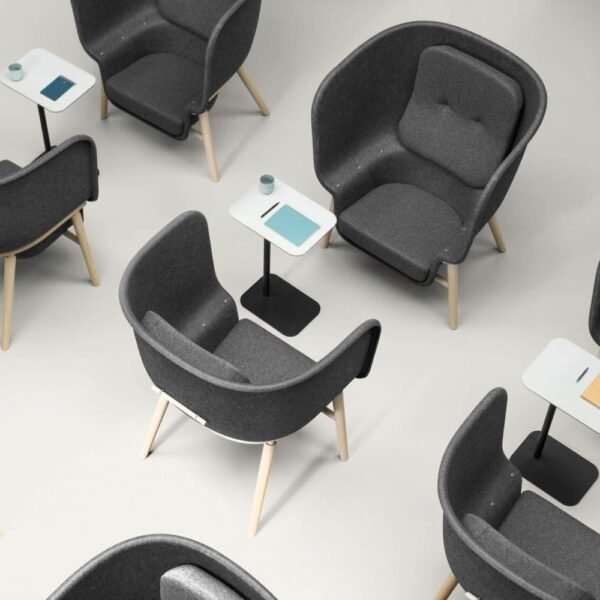 Fauteuil Acoustique Design Felt zone de pause en open space 2 Fauteuil Acoustique Design Felt zone de pause en open space 2