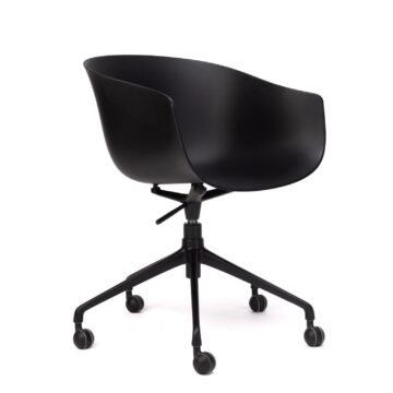 Fauteuil salle de reunion pivotant Bai roulettes