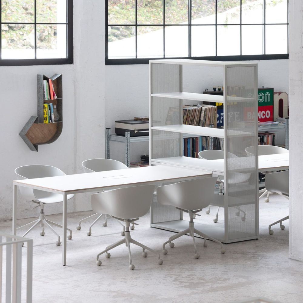 Fauteuil salle de reunion pivotant Bai — version pivot flex office