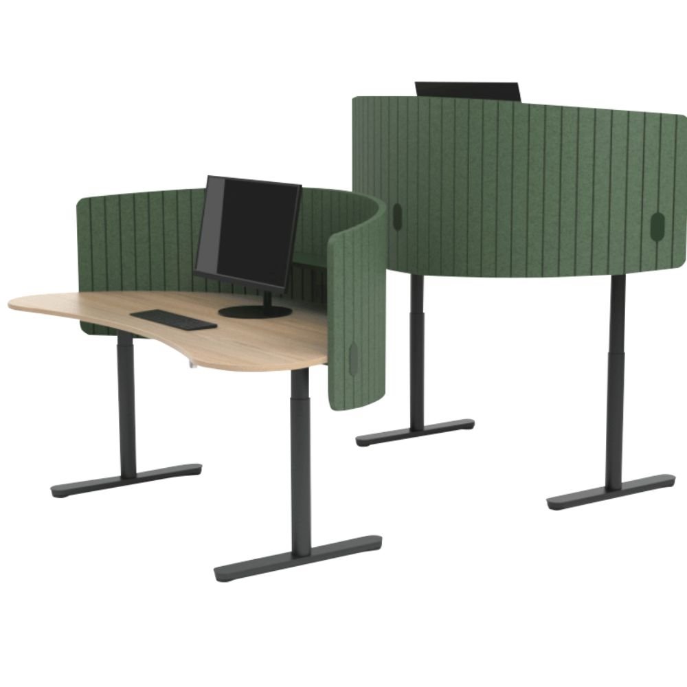 Focus Work — vue arriere panneau acoustique en feutre Focus Work — vue arriere panneau acoustique en feutre