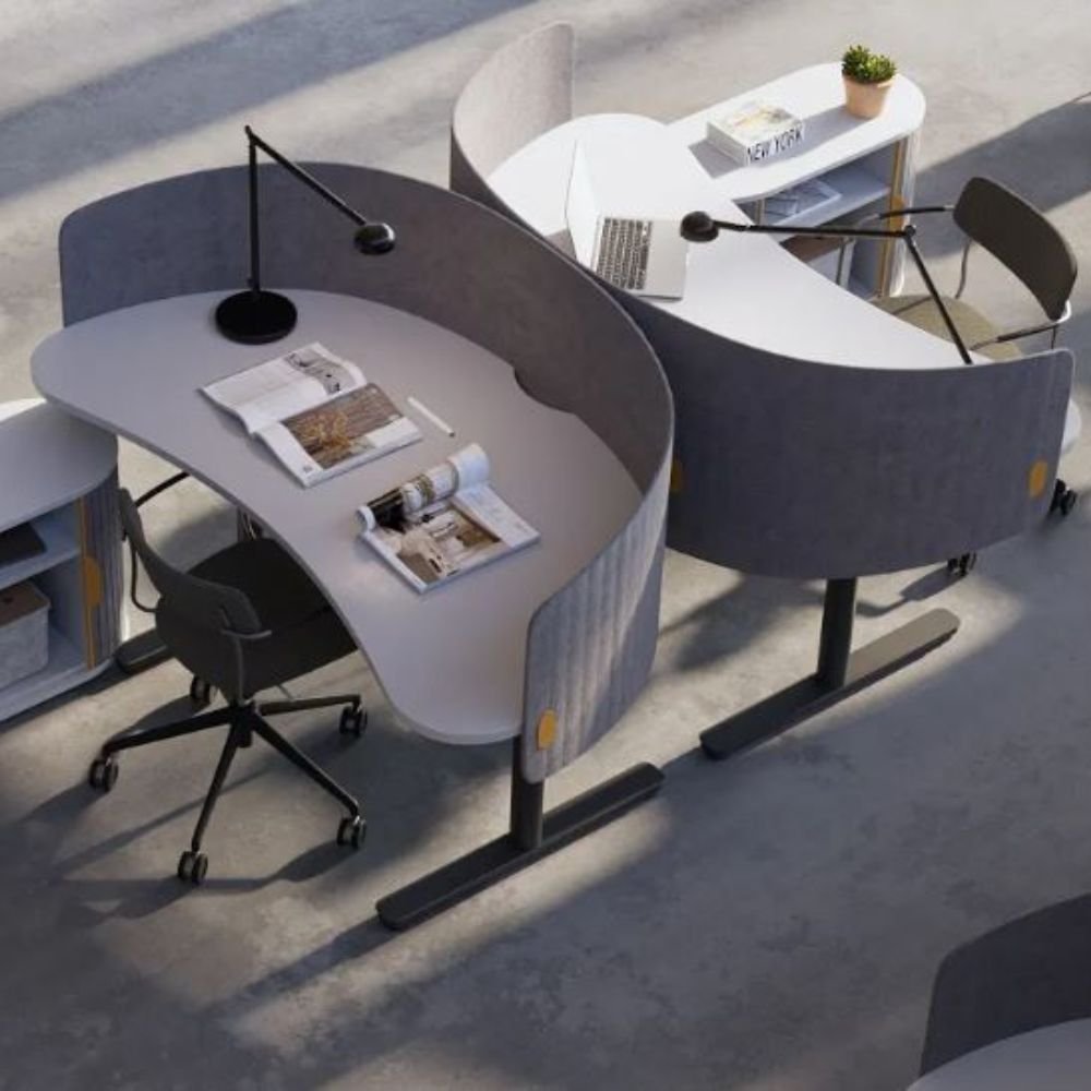 Focus Work — zone de concentration dans un espace partage Focus Work — zone de concentration dans un espace partage