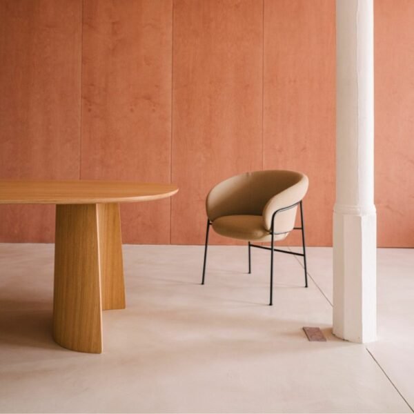 Table bois massif brut Ginger H75 — conception durable et responsable