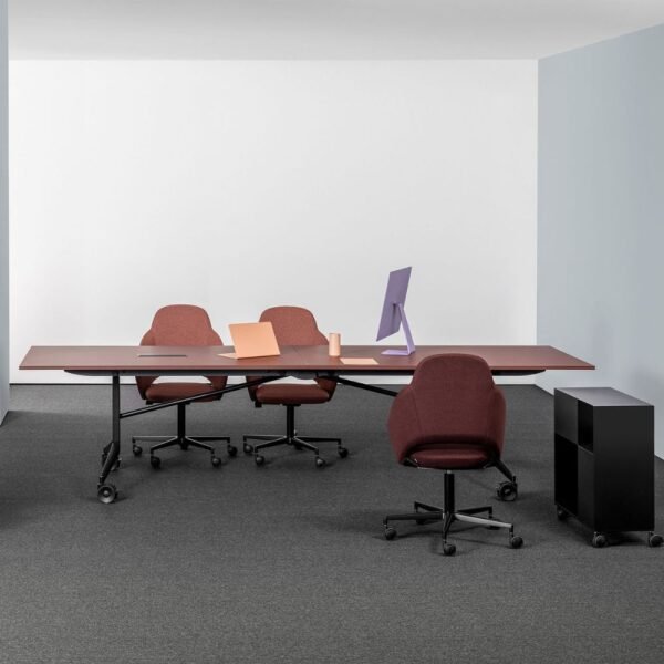 Table pliante sur roulettes Timmy Libro — espace reunion mobile
