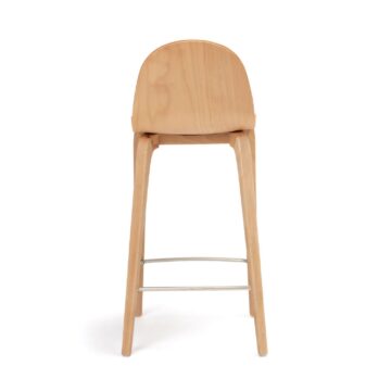 Tabouret de bar 4 pieds avec dossier BOB dos