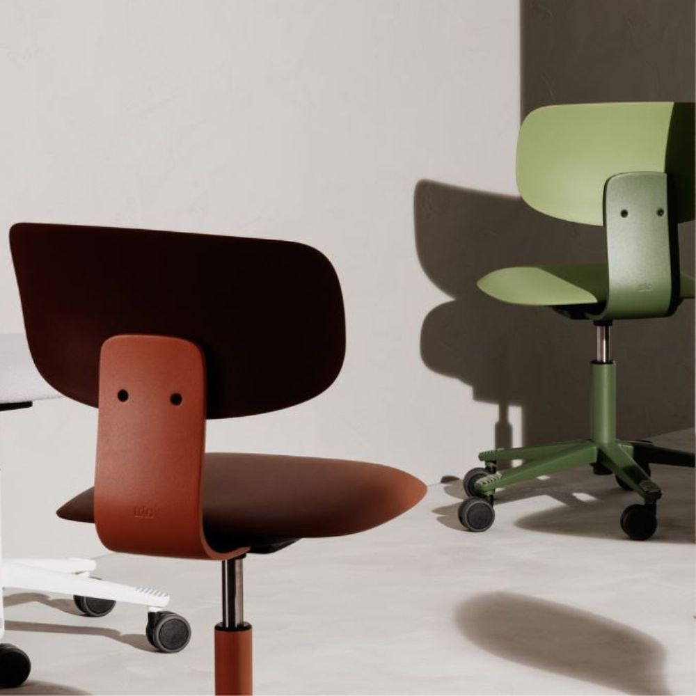 Tion Shell — Chaise de bureau coque plastique recycle