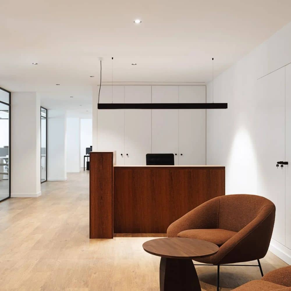 Banque d accueil espace lounge et cosy