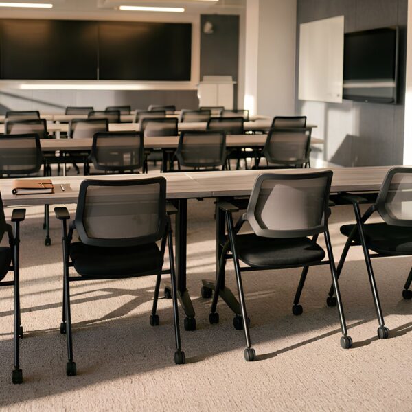 Chaise de conference pliante Hilera salle de formation de formation