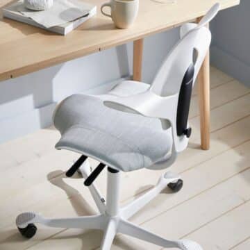 Chaise teletravail HAG Capisco Puls 8020 assise rembourree