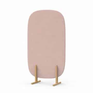 Cloison acoustique de bureau Noray pieds bois
