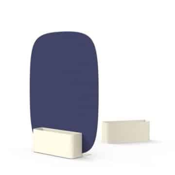 Cloison acoustique vegetalisee Noray jardinieres