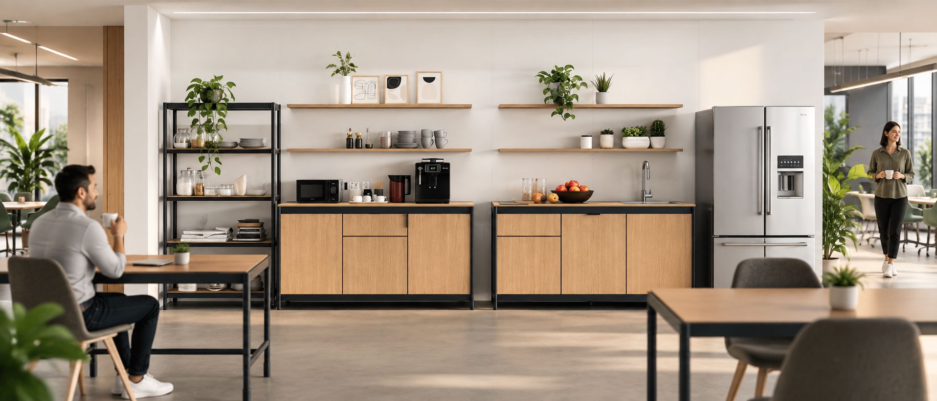 Coin café entreprise - aménager un espace qui rassemble