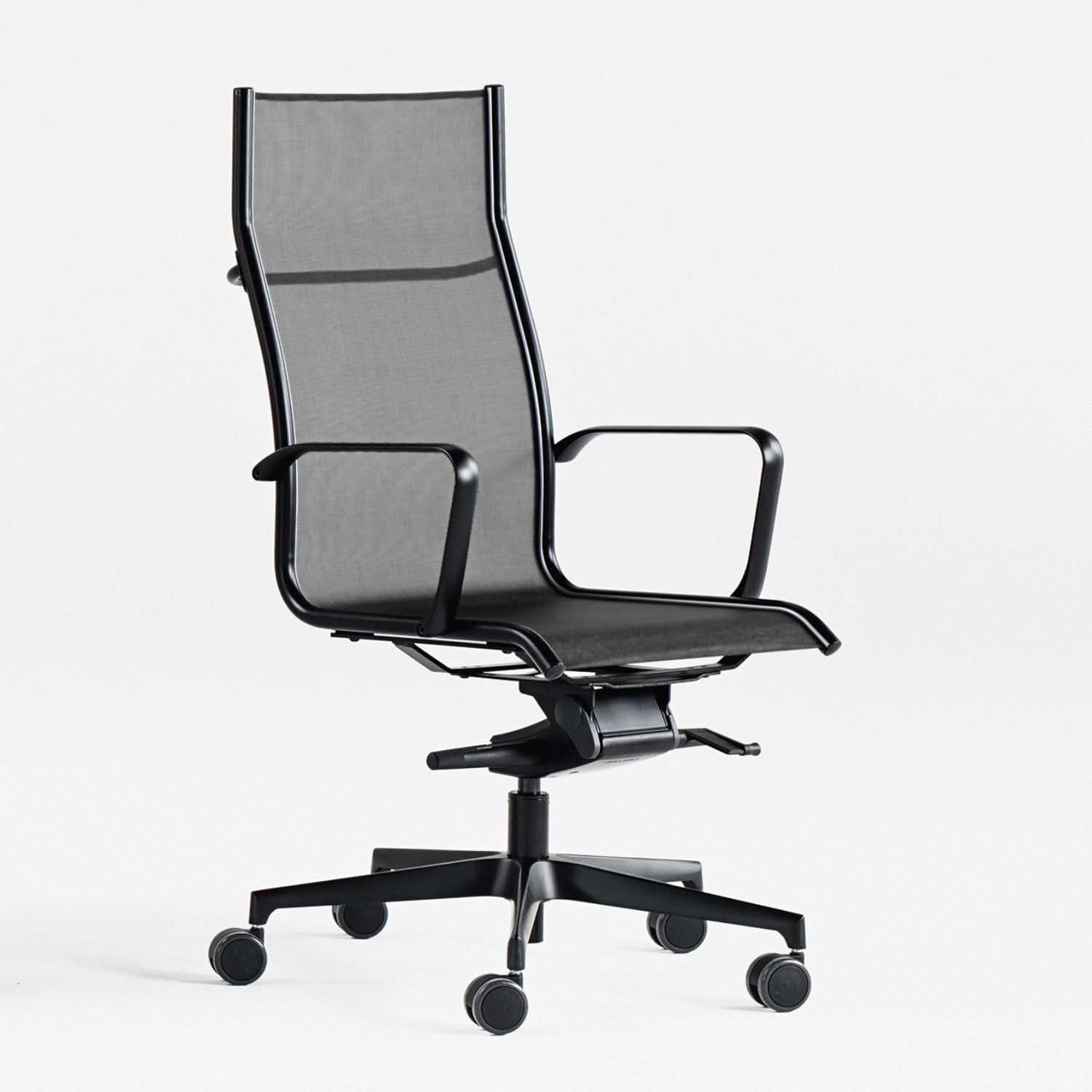 Fauteuil de direction design Aura Mesh full black Fauteuil de direction design Aura Mesh full black