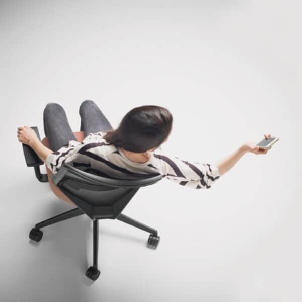 Fauteuil teletravail ergonomique Dot Home Black Edition mobilite