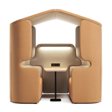 Alcove acoustique avec toit People Home 2 places
