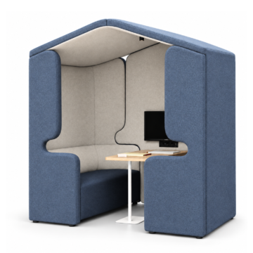 Alcôve acoustique avec toit People Home 4 places