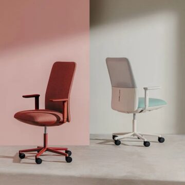 Chaise de bureau flex office Velo variation de couleurs