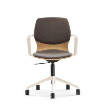 Chaise de réunion en bois Mi Wood