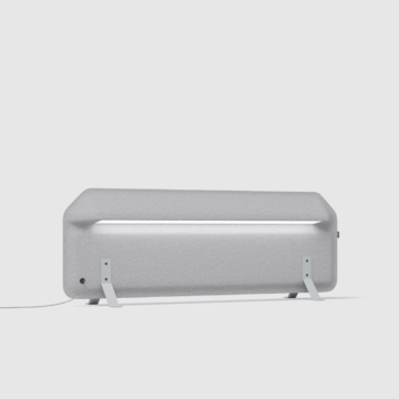 Écran acoustique lumineux de bureau AK 2 Gris