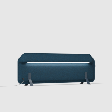 Écran acoustique lumineux de bureau AK 2 marine
