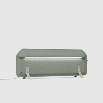 Écran acoustique lumineux de bureau AK 2 olive