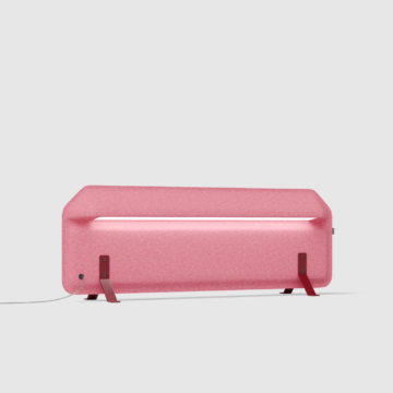 Écran acoustique lumineux de bureau AK 2 rose