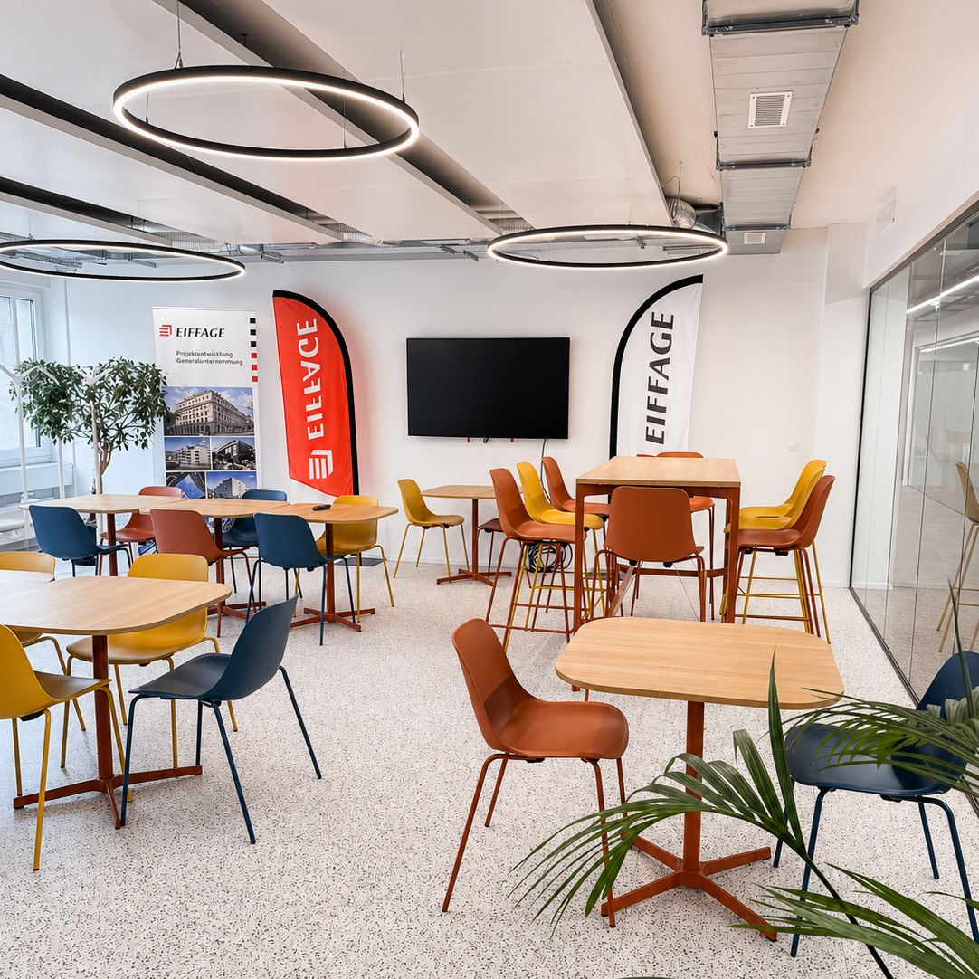 Eiffage Zurich cafétéria