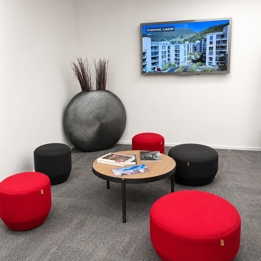 Eiffage Zurich espace lounge