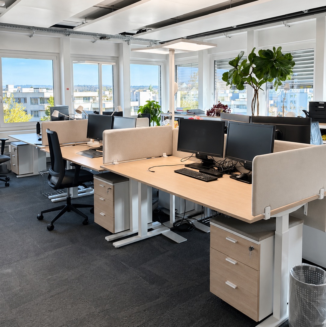 Eiffage Zurich poste de travail