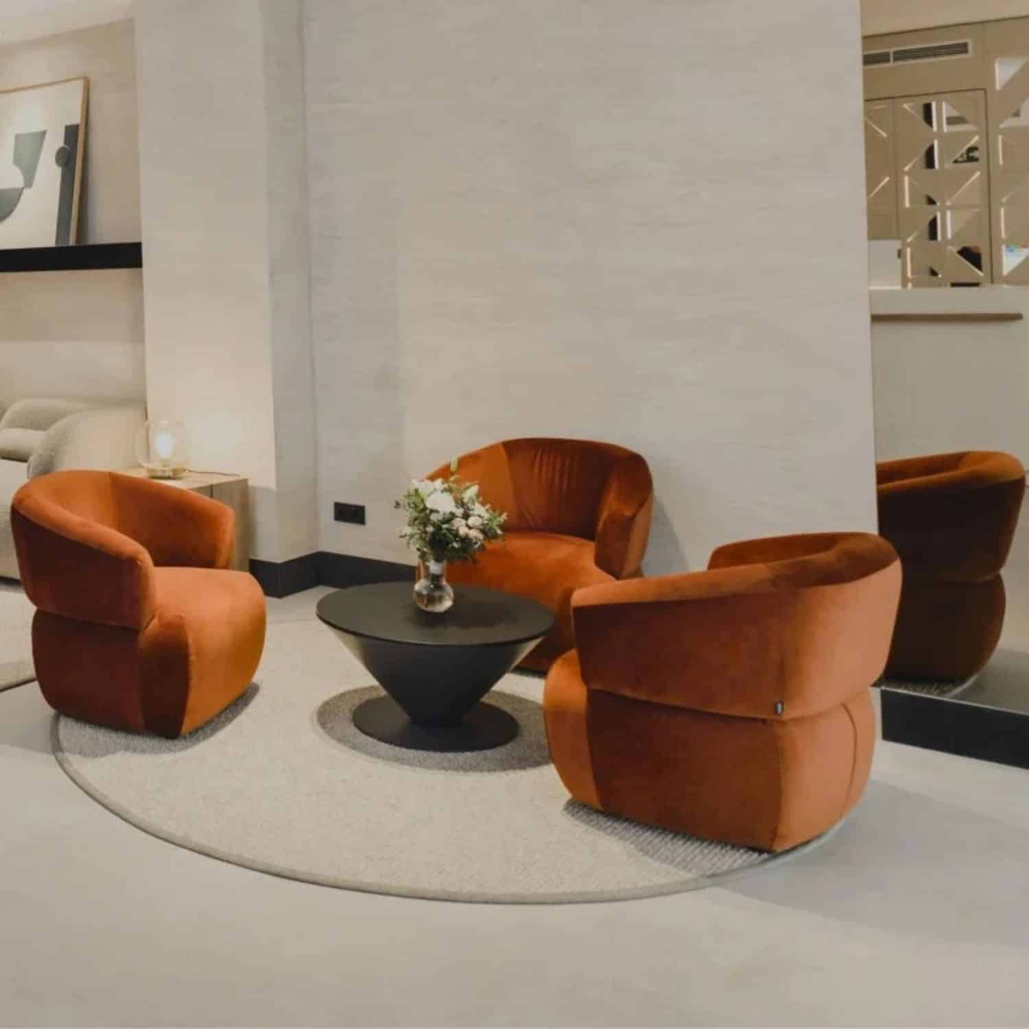 agencement hotelier lobby reception