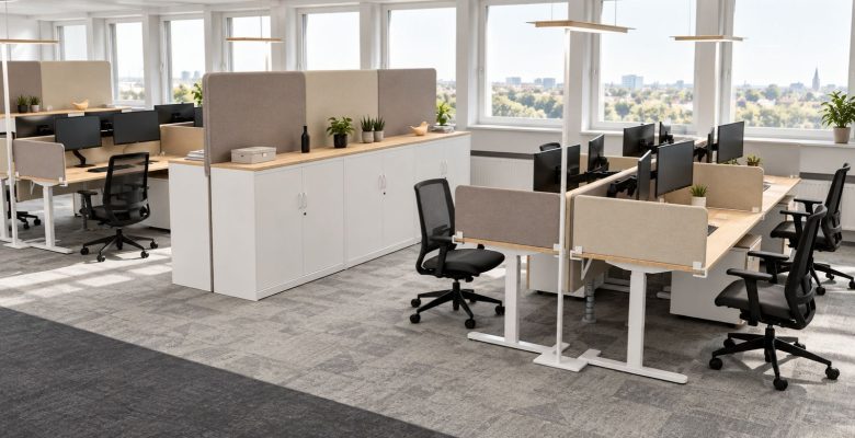 Aménagement de bureaux en Suisse un nouvel étage pour Eiffage Suisse près de Zurich