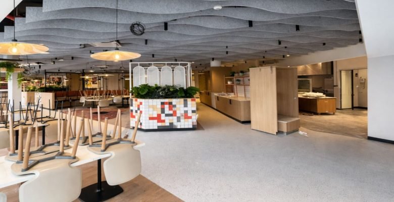 Aménagement de la cafétéria du site Coca Cola de Grigny